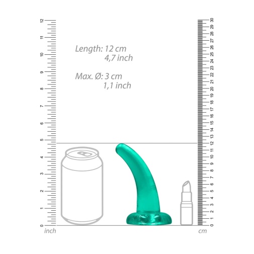 RealRock - 5" Non-Realistic Dildo - Green 照片