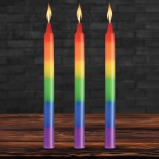Master Series - Pride Candles Set 3 pcs - Rainbow 照片