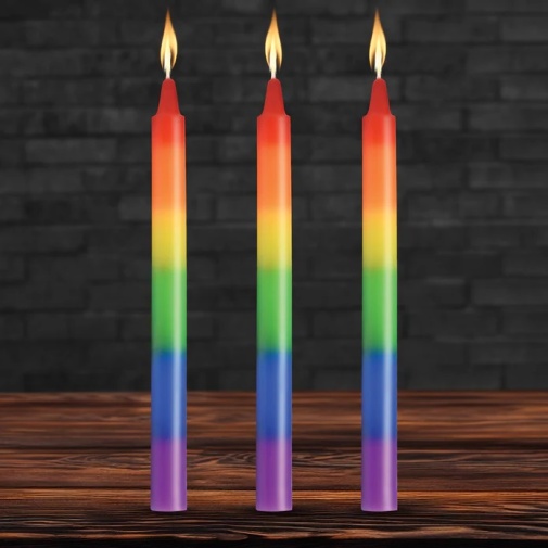 Master Series - Pride Candles Set 3 pcs - Rainbow 照片