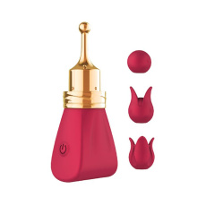 Nasstoys - Gold Glam Pinpoint Vibrator - Red 照片