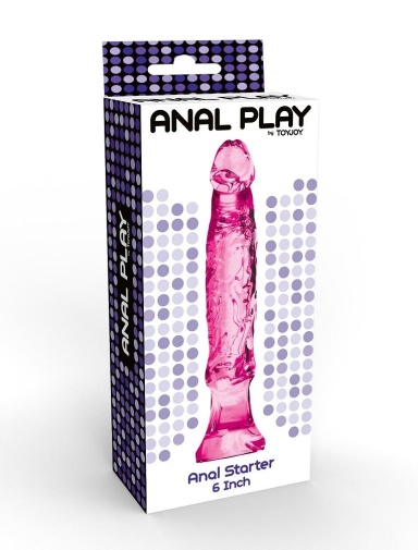 ToyJoy - Anal Starter 6" Dildo - Pink photo