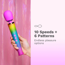 Le Wand - Petite Glitter Vibro Massager - Rainbow 照片
