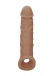 RealRock - Penis Sleeve 8" - Brown photo-4