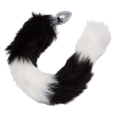 CEN - Running Wild Fox Tail Plug - Black/White 照片