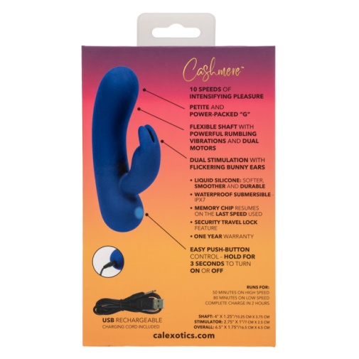 CEN - Cashmere Silk Bunny Vibe - Blue 照片