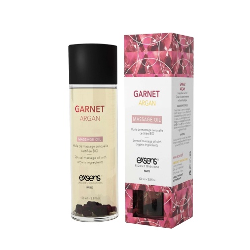 Exsens - Garnet 含寶石摩洛哥堅果按摩油 - 100ml 照片