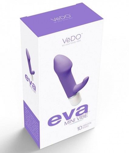 ViViDO - Eva Orgasmic 迷你震动棒 - 兰紫色 照片