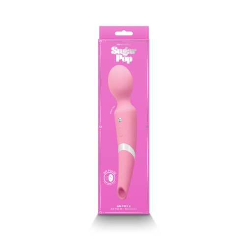 NS Novelties - Sugar Pop Aurora Air Pulse Massager - Pink photo