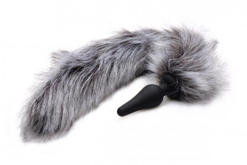 Tailz - Wolf Tail and Ears Set - Grey photo