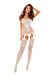Passion - Bodystocking BS121 - White photo
