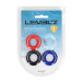 Levelz - Cockring Set 4pcs - Multicolor photo-6
