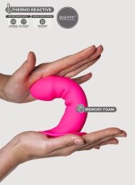 Adrien Lastic - 6.6'' 矽膠假陽具 - 紅色 照片