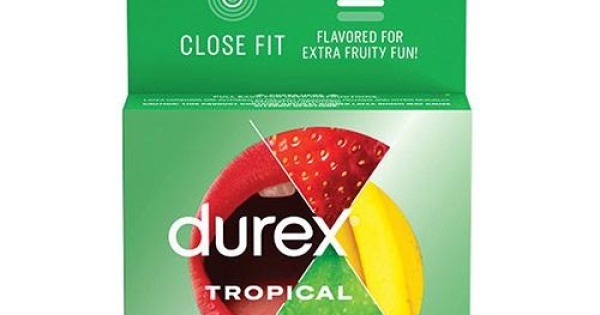 Buy Durex - Tropical Flavors Condom 3's Pack — Online Shop — Take Toys