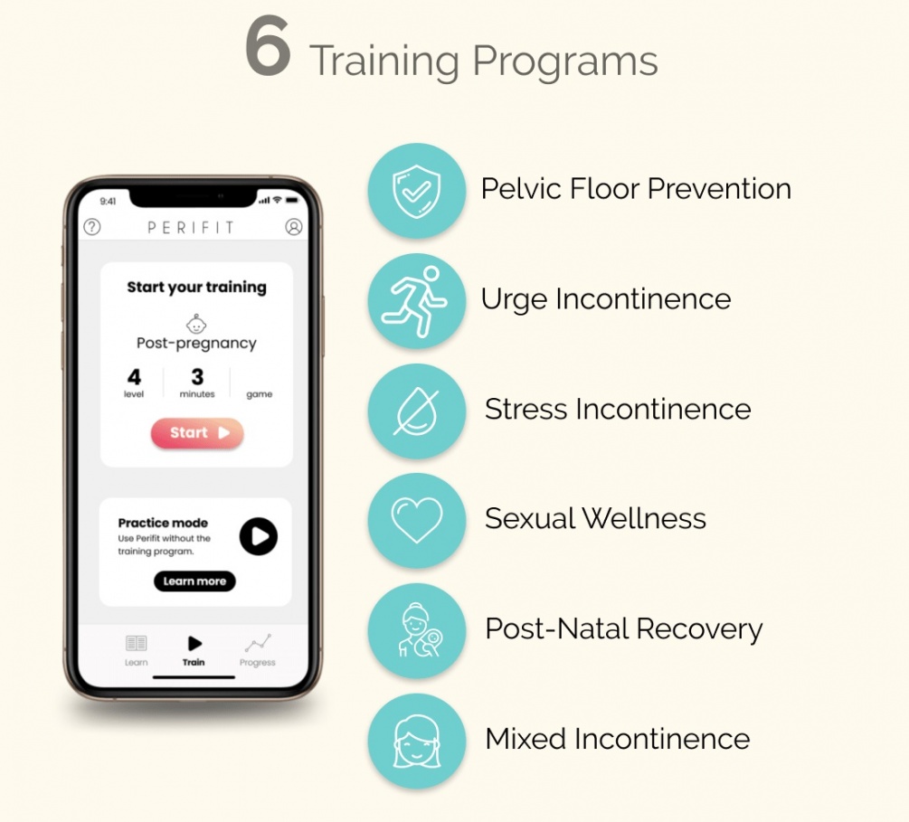 Perifit is the revolutionary solution for pelvic healing and... Perifit - App Control Pelvic Floor Trainer - Green photo-8