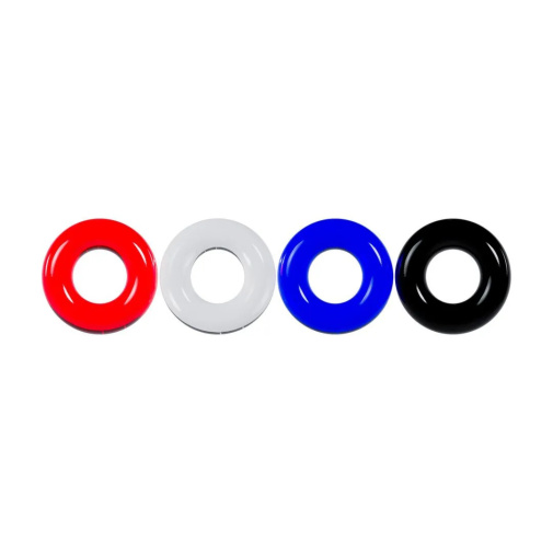 Levelz - Cockring Set 4pcs - Multicolor photo