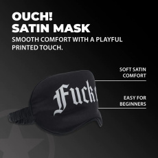 Ouch - Fuck Off Eye Mask - Black 照片