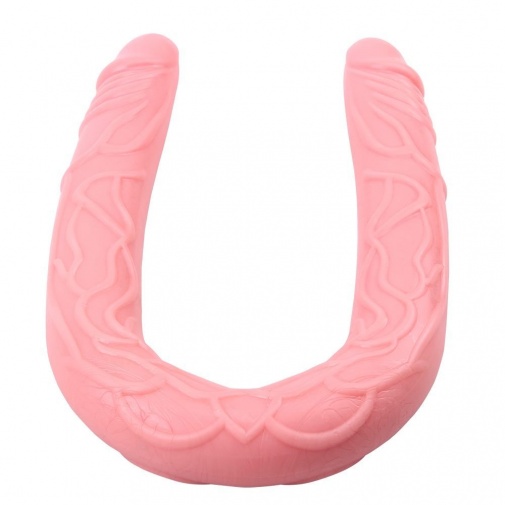 Chisa - Jelly Flexible Double Dong 19.88″ - Flesh photo