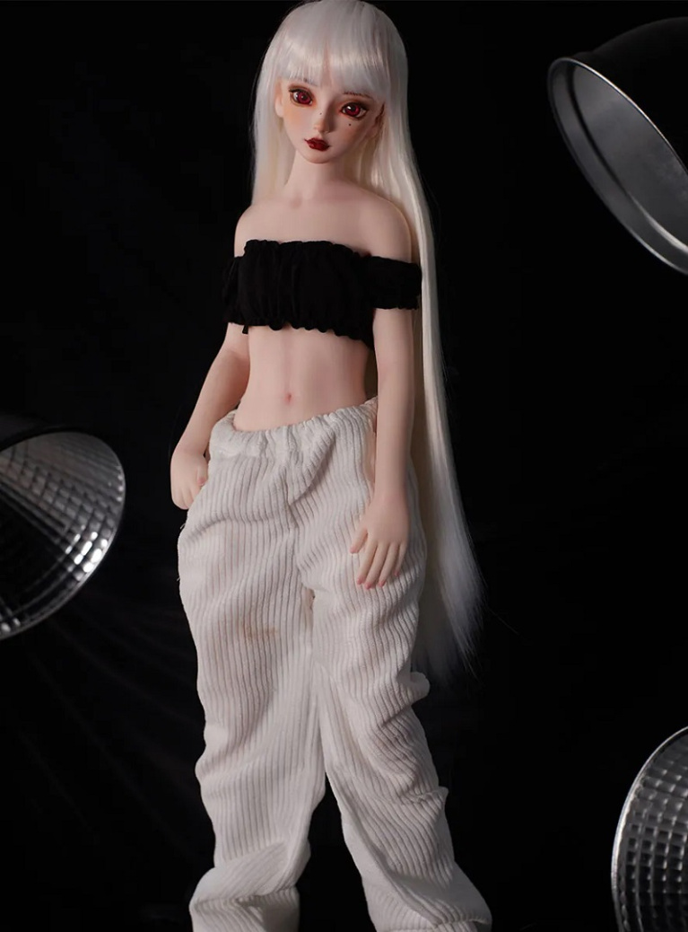 Saki Mini Fantasy Realistic Sex Doll, Skinny, Ultra Soft Silicone 55 cm (1'8 ft) photo