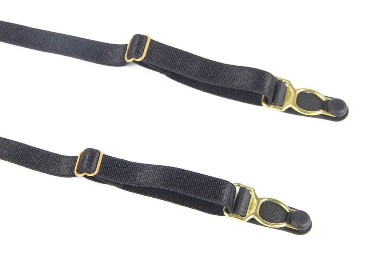 Ohyeah - 羽毛鋼托內衣套裝 - 黑色 - 加大碼 照片