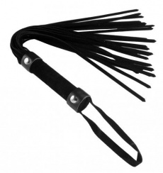 Frisky - Short Suede Flogger Black photo