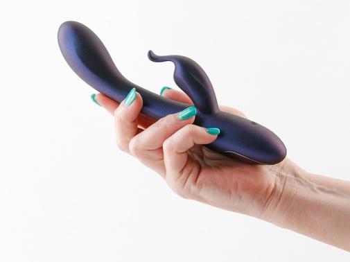 NS Novelties - Royals Empress Rabbit Vibrator - Metallic Blue photo