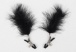 Ohyeah - Feather Nipple Clips - Black photo-3