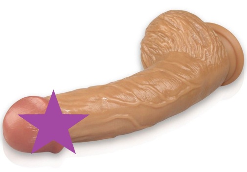 Lovetoy - 8.7" Real Extreme Vibrating Dildo - Flesh photo