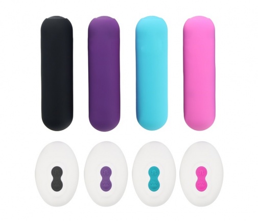 Akposh - 子弹震动器连遥控 - 粉红色 照片