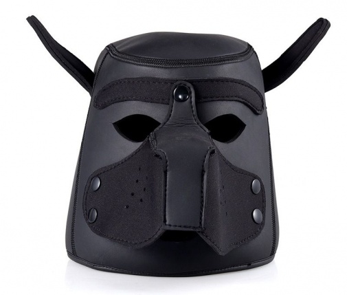 MT - Neoprene 犬形面罩 - 黑色 照片