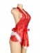 Ohyeah - 聖誕掛頸式連身衣套裝 - 紅色 - 中碼 照片-5