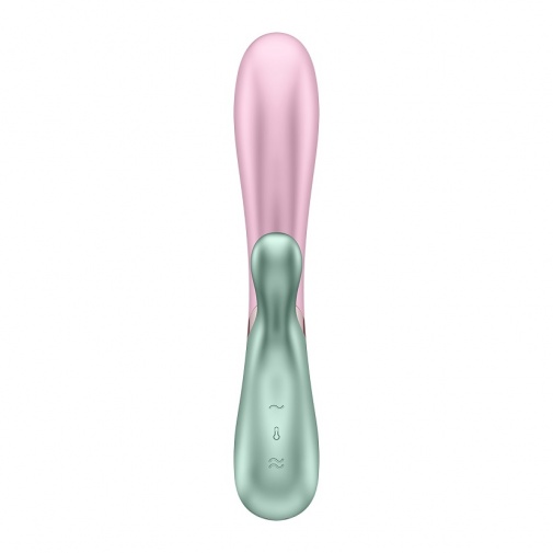 Satisfyer - Hot Lover Rabbit - Mint/Pink photo