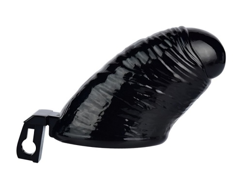 FAAK - Dick Resin Chastity Cage M - Black photo