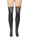 Ohyeah - Cross Straps Stockings - Black - M 照片-7