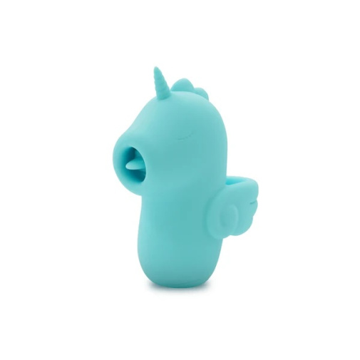 Unihorn - Tip N Tease 手指套震动器 - 蓝色 照片