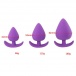 MT - Silicone Anal Plug 110x55mm - Purple photo-4