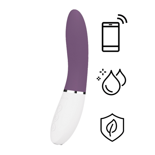 Lelo - Liv 3 優質G點震動棒 可連應用程式 - 梅子色 照片