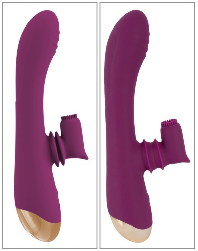 Javida - Moving 2 Function Vibrator - Purple photo