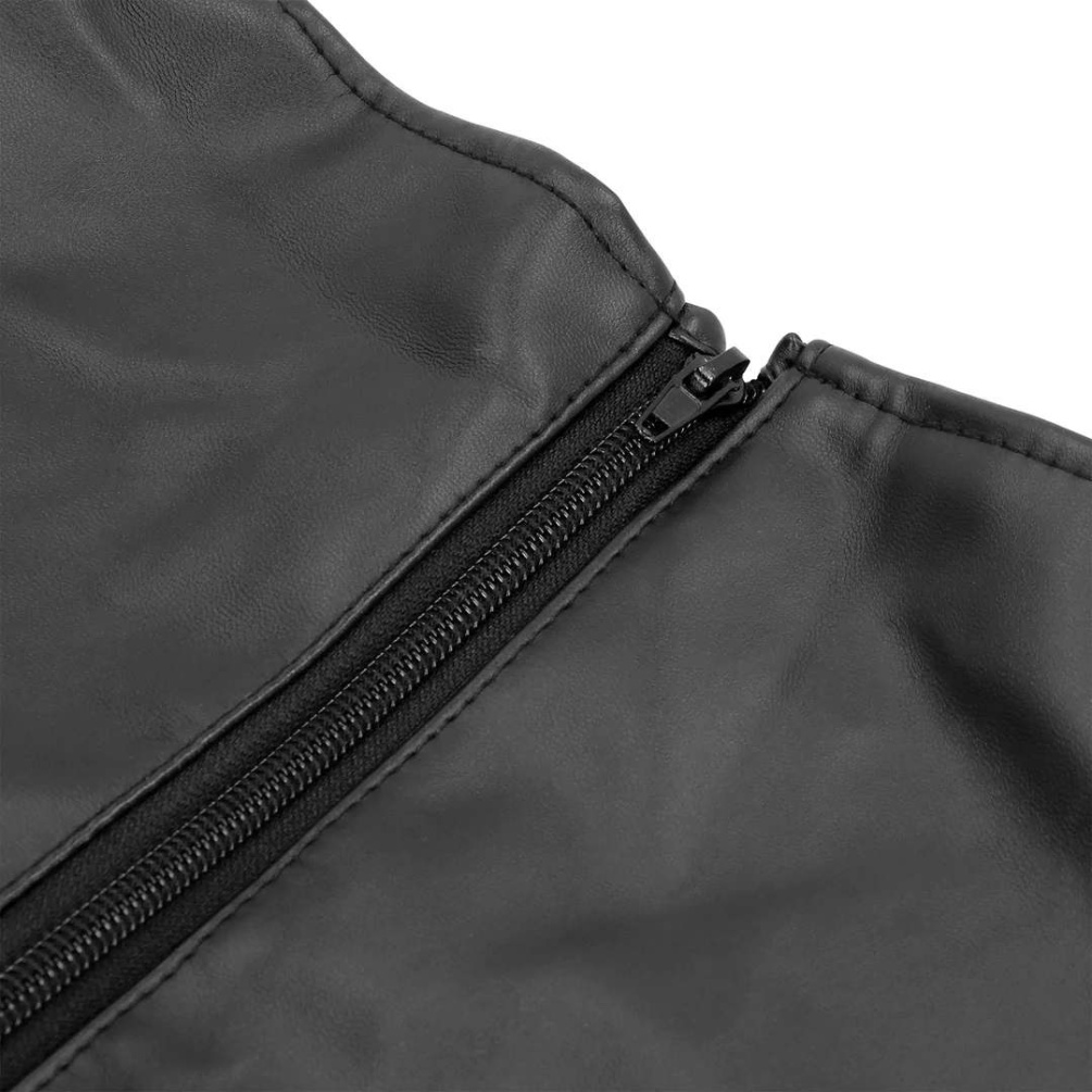 This OUCH! XTreme Zip-Up Full Arm and Shoulder Sleeve Restra... Ouch - Zip-Up Full Sleeve Restraint - Black photo-4