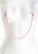 NS Novelties - Bound DC1 Nipple Chain Clamps - Pink photo-2