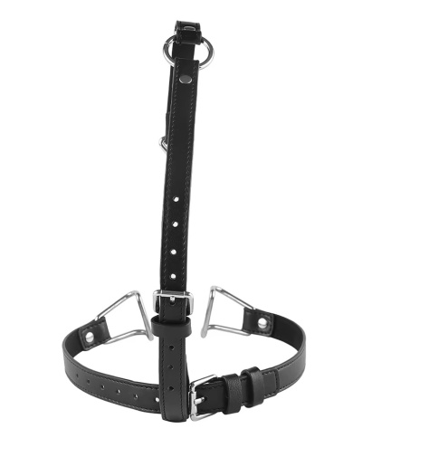 MT - Nose Restraint Mouth Gag - Black photo