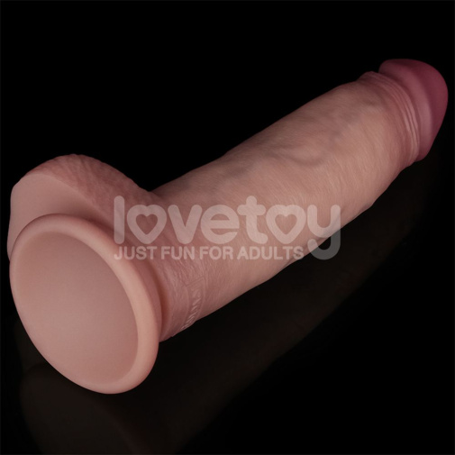Lovetoy - 8.5" 带包皮仿真阳具 Pro II - 肉色  照片