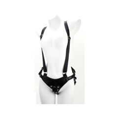 Chisa - Tomboy Strap-On Harness - Black 照片