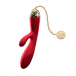 Zalo - Rosalie Rabbit Vibrator - Bright Red photo