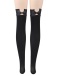 Ohyeah - Bow Tie Stockings - Black photo-4