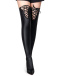 Ohyeah - Cross Straps Stockings - Black - L 照片-4
