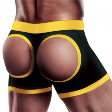 Lovetoy - Horny Strapon Shorts - Black - XL/XXL photo