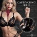 Master Series - Captivate Collar w Body Chain - Red 照片-2