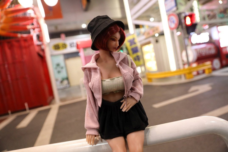 Masami Anime Mini Realistic Sex Doll, Skinny Body, Ultra Soft Silicone 60 cm (2 ft) photo