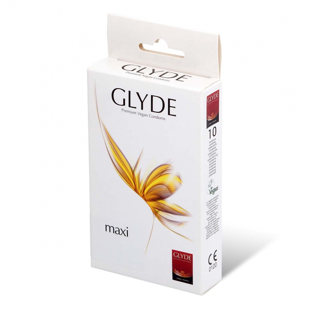 Glyde Vegan - Maxi Condoms 10's Pack photo-3
