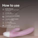 Lelo - Kaya Originals APP Rabbit Vibrator - Soft Pink 照片-5